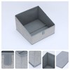 Unique Bargains Collapsible Fabric Trapezoidal Storage Basket - 2 of 4