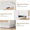 6 Drawer Rattan Dresser for Bedroom, Integrated Cabinet Body & Legs Design, Wooden Chest of Drawers for Hallways, Entryways and Closet, Easy Assembly - 4 of 4