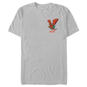 Men's Dungeons & Dragons: Honor Among Thieves Red Dragon Icon T-Shirt - 1 of 4
