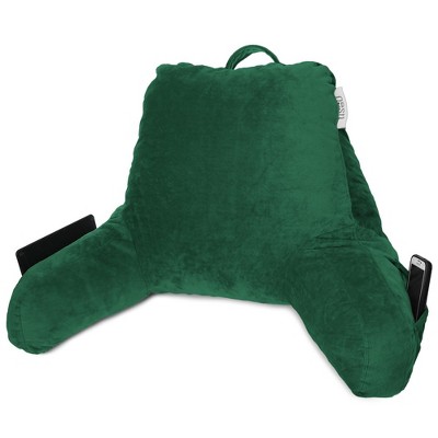 Hunter Green Memory Foam Reading & Bed Rest Pillow