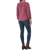 Women's RUFFLE EDGE NECK TOP - Democracy - 3 of 4