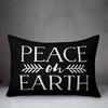 Creative Products Peace on Earth 14x20 Indoor / Outdoor Pillow - 3 of 3