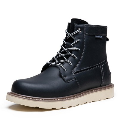 Santimon Boots for Men Comfortable Fashion Casual Lace Up Boots