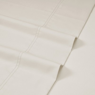 Ivory Deep Pocket California King Cotton Sheet Set