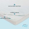 3-Inch Gel-Infused Memory Foam Mattress Topper with Added Ventilated Removable Washable Bamboo Cooling Cover and Corner Straps - Twin - 2 of 4