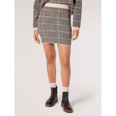 Women's Mini Skirt - APRICOT