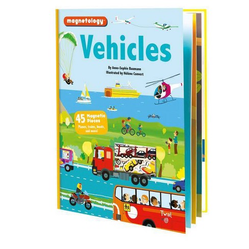 Magnetology: Vehicles - By Anne-sophie Baumann (hardcover) : Target