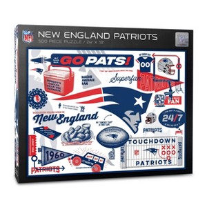 NFL New England Patriots Scrapbook Puzzle 500pc : Target