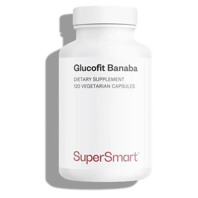 SuperSmart Glucofit 5.3mg per Day - Patented 18% Corosolic Acid Banaba Leaf Extract Supplement | Non-GMO & Gluten Free - 100 Softgels