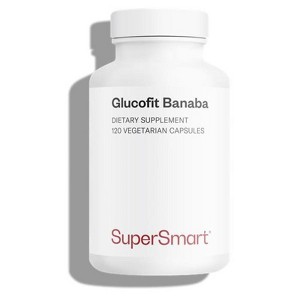SuperSmart Glucofit 5.3mg per Day - Patented 18% Corosolic Acid Banaba Leaf Extract Supplement | Non-GMO & Gluten Free - 100 Softgels - 1 of 1