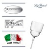 Luigi Bormioli Backdoor 20's Barracuda 10.75 oz. Cocktail Glass, Set of 4, Titanium Reinforced Stem, Made of SON-hyx Crystal, Made in Italy - 4 of 4