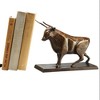 SPI Home Bull and Bear Bookends – Cast Iron Financial-Themed Desktop Decor Set – 10" H x 7.5" W x 4" D Each - 2 of 3
