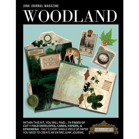 Junk Journal Magazine - Woodland - By House Elves Anonymous (paperback) :  Target