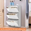 Shoe Storage Cabinet with 3 upside down drawers - 2 of 4