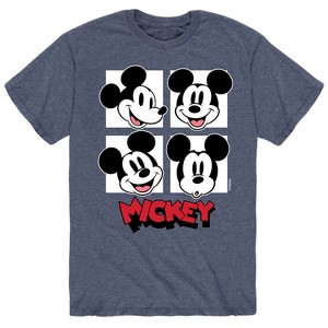 Men's - Disney - Mickey Grid Short Sleeve Graphic T-Shirt - 1 of 4
