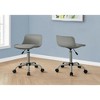 TiramisuBest Grey Metal Adjustable Ergonomic Kids Office Chair, 18.5x18.5x25.5 inches - 4 of 4