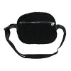 CTM Unisex High Pile Fleece Waistpack with Adjustable Strap - 2 of 3