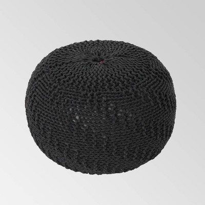 knitted pouf ottoman target