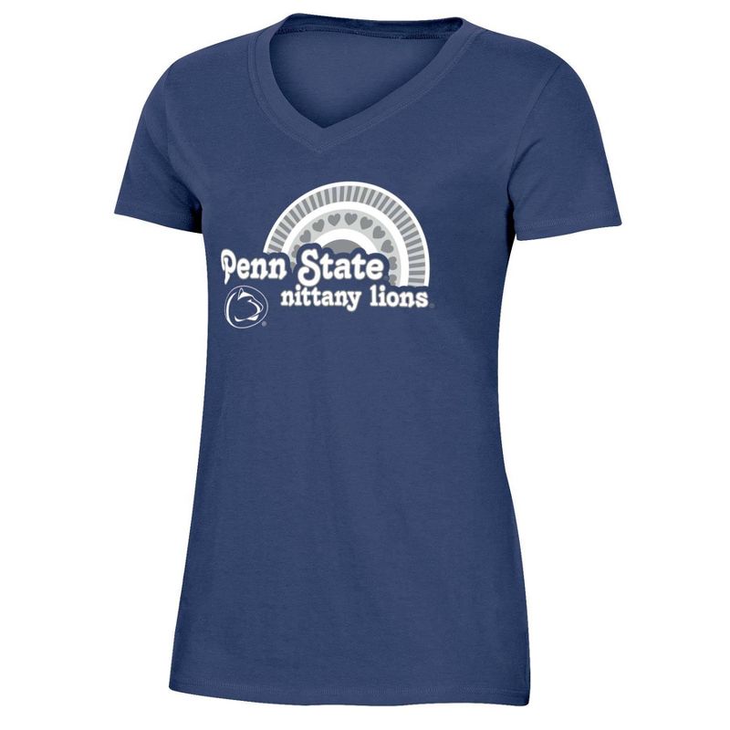 NCAA Penn State Nittany Lions Girls&#39; V-Neck T-Shirt, 1 of 4