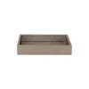 Cheung's Labai Mini Shagreen Mirror Tray Gray - 3 of 4