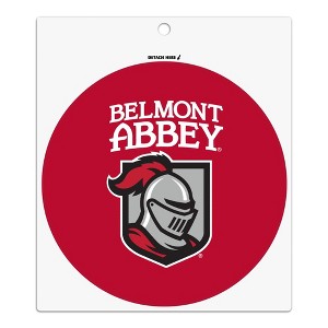 Belmont Abbey College Primary Logo Automotive Car Refrigerator Locker Vinyl Circle Magnet - 1 of 4