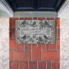 Stupell Industries Black Birds Welcome Printed Outdoor Door Mat, design by Tim Coffey, 18"x30" - 4 of 4