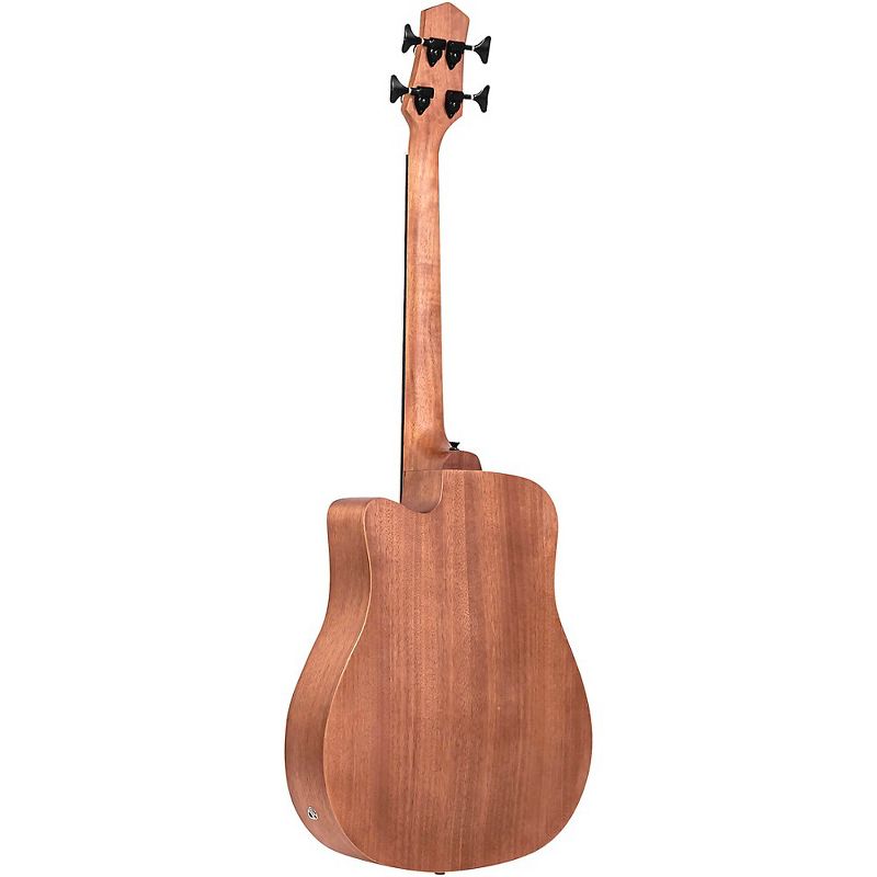 Gold Tone 25" Scale Acoustic-Electric MicroBass Natural, 4 of 7