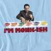Monk Im Monk Ish Adult T-Shirt - 2 of 4