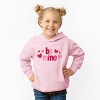 Be Mine Knit Print - Toddler Hoodie - 3 of 4