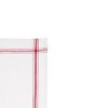 C&F Home 27" x 18" "Let It Snow" Sentiment on White Background with Red Line Trim Christmas Holiday Cotton Printed Kitchen Dish Towel - 3 of 3