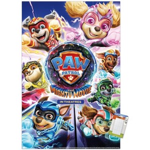 Trends International Paw Patrol: The Mighty Movie - One Sheet Unframed Wall Poster Prints - 1 of 4
