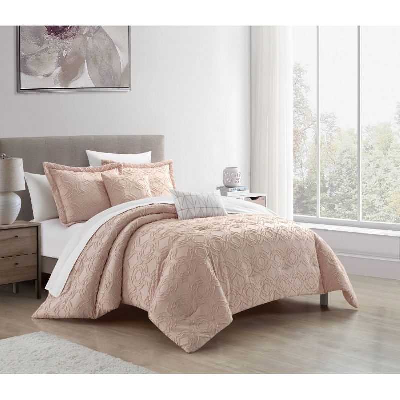 Janea 9pc Bed in a Bag Comforter Set - Chic Home Designs, 3 of 9