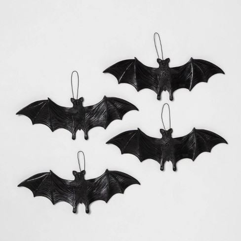 4ct Bats Halloween Decorative Prop - Hyde & Eek! Boutique™ : Target