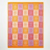Cozy Bliss Checkered Teen Treasured Knit Throw Blanket Red/Purple - 2 of 3