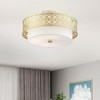 Livex Lighting Calinda 4 - Light Semi-Flush Mount in  Soft Gold - 4 of 4