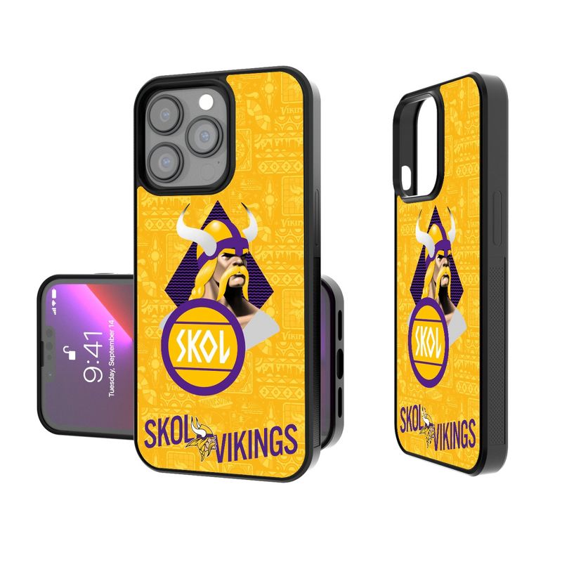 Keyscaper Minnesota Vikings 2024 Illustrated Limited Edition Bump Phone Case, 1 of 7