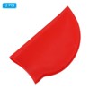 Unique Bargains Silicone Waterproof Non-Slip High-Stretch Swim Caps 2 Pcs - 3 of 4