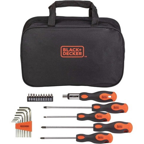 17pc Black+Decker Magnetized Screwdriver Set (Brand New)