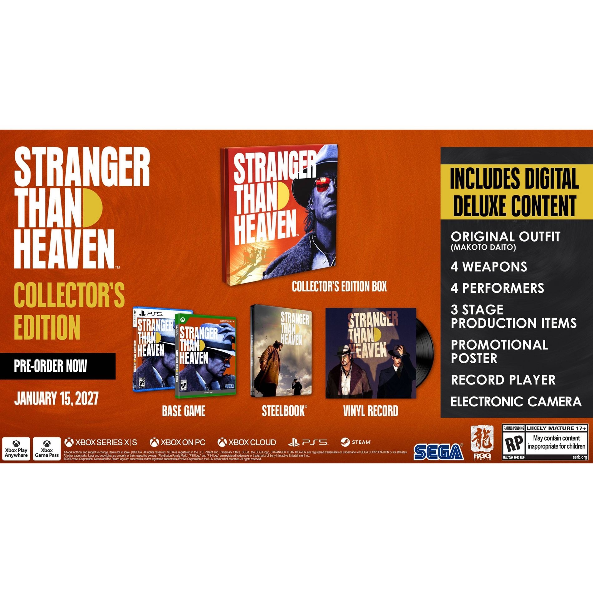 Stranger Than Heaven Collector's Edition - PlayStation 5