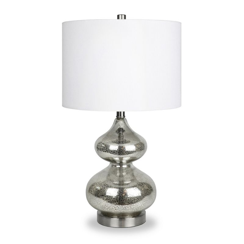 Hampton & Thyme 23.5" Tall Table Lamp with Fabric Shade, 1 of 12