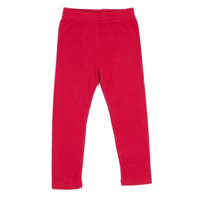 Leveret Girls Legging Red 5 Year : Target