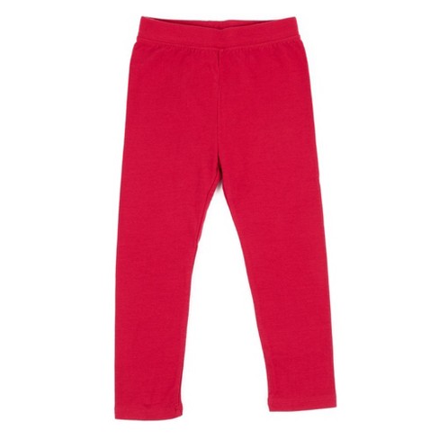 Leveret Girls Legging Red 6 Year : Target