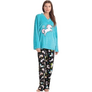 Just Love Plush Pajama Sets for Women / Winter Fleece Christmas Pajamas - 1 of 3