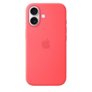 Apple iPhone 17 Silicone Case with MagSafe – Bright Guava : Target
