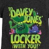 Girls' - Spongebob Squarepants - Spongebob: The Search For Squarepants To Davey Jones Locker Fitted Short Sleeve Graphic T-Shirt - 2 of 4
