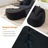 Whisen L-Shape Sectional Sofa with Curved Chaise - 4 of 4