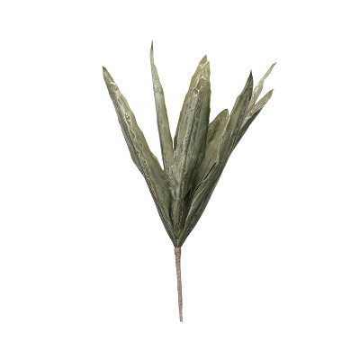 Storied Home 31.5" x 20" Artificial Faux Leaf Stem : Indoor Decorative Greenery, EVA Foam