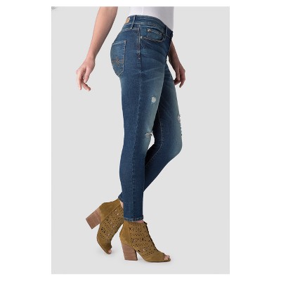 target denizen high rise ankle skinny