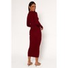 Petal and Pup Collins Long Sleeve Midi Dress - 3 of 4