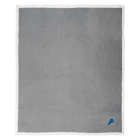 Nfl Detroit Lions Waffle Trend Throw Blanket Target
